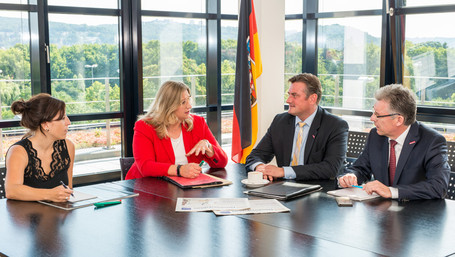 DHB-Interview mit Wirtschaftsministerin Anke Rehlinger 2018